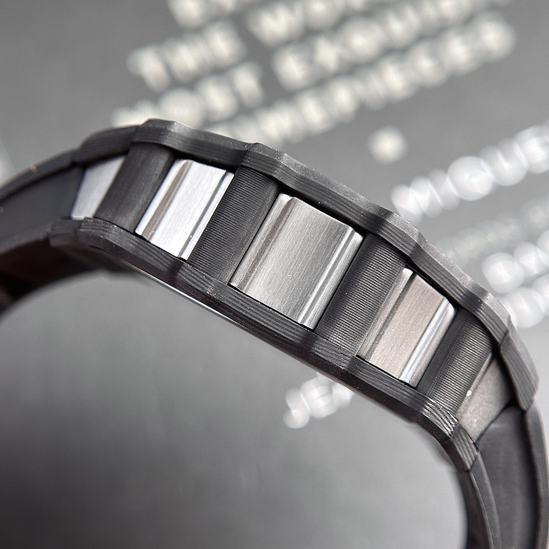 Richard Mille Replica Watch RM21-02 Tourbillon Aerodyne Rubber Strap 43mm - Soul Replicas