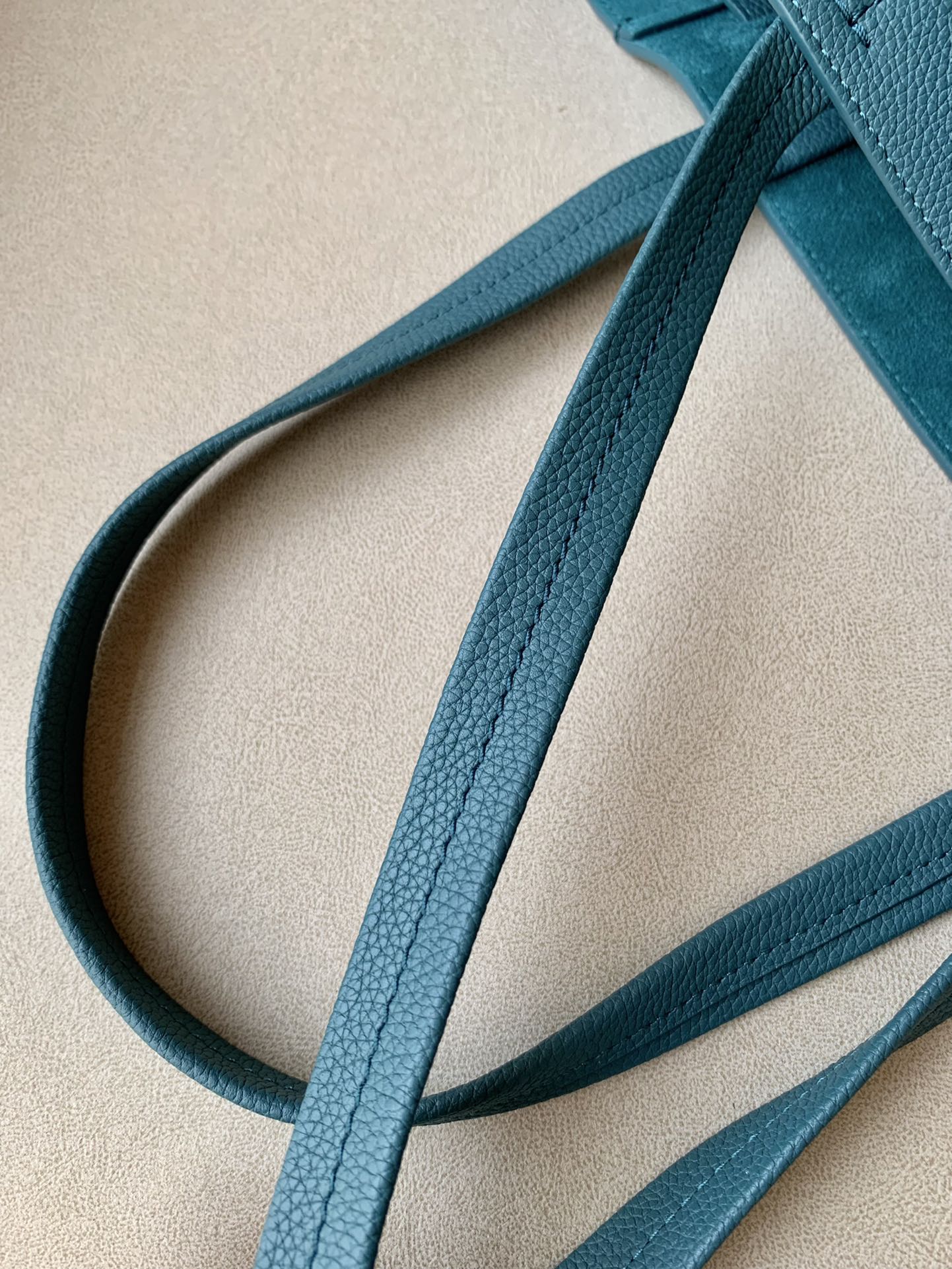 Celine Small Cabas Phantom In Soft Grained Green For Women 12in/31cm - Soul Replicas