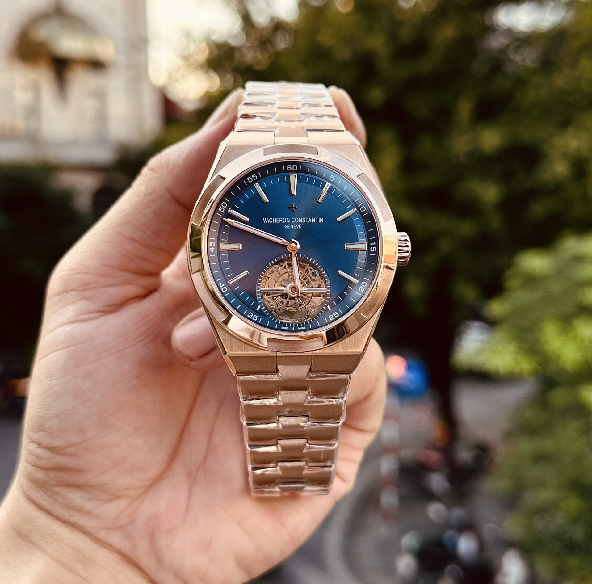 Vacheron Constantin Overseas 6000V Tourbillon Replica Watch 42.5mm - Soul Replicas