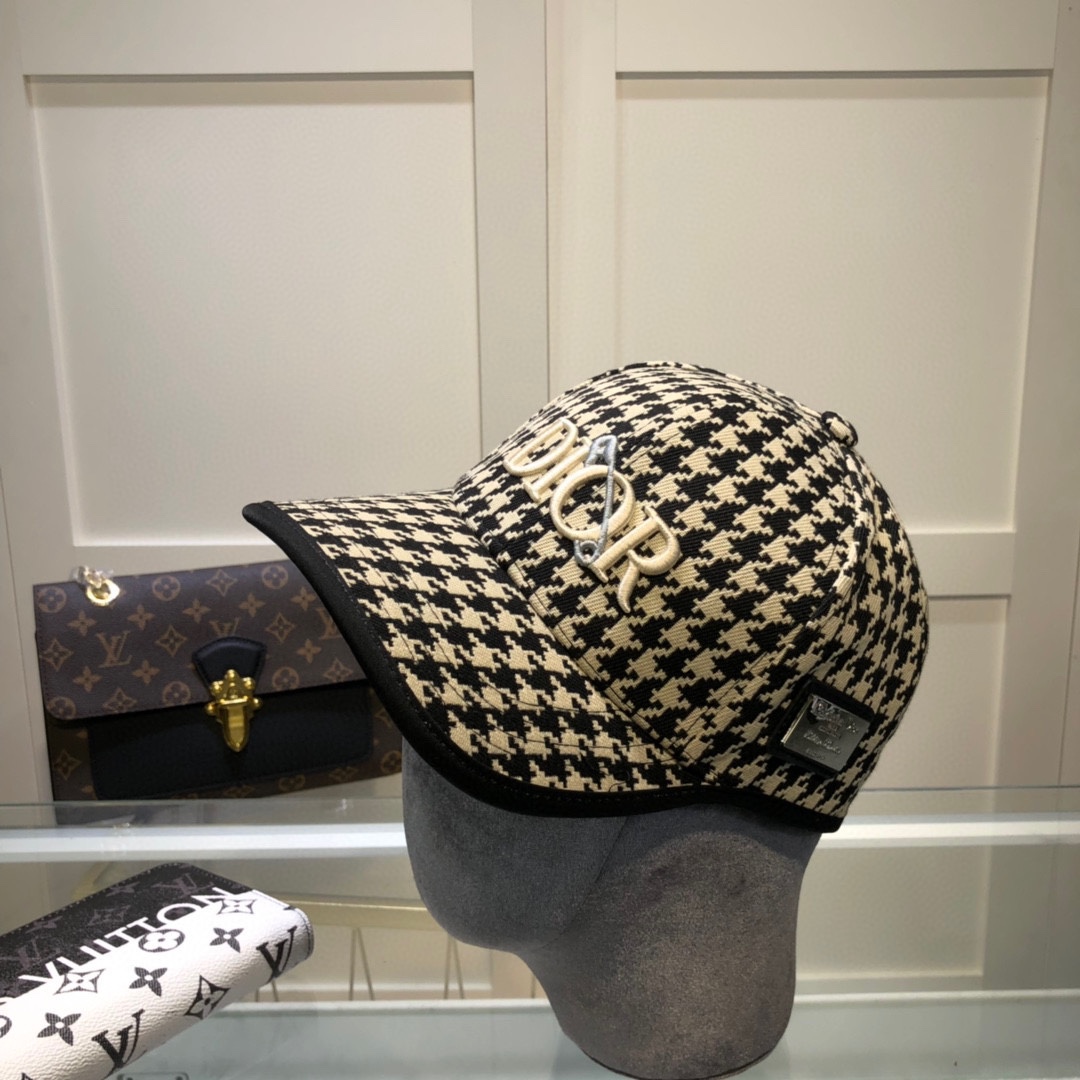 Christian Dior Jack Dior Baseball Cap In Beige - Soul Replicas