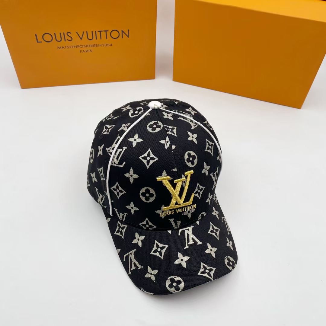 Louis Vuitton Match Cap Black LV Cap - Soul Replicas