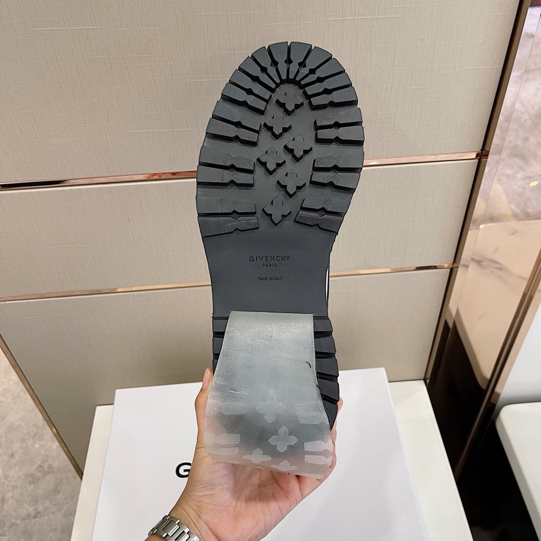 Givenchy Flex Luxury Shoes Black For Men GVC - Soul Replicas