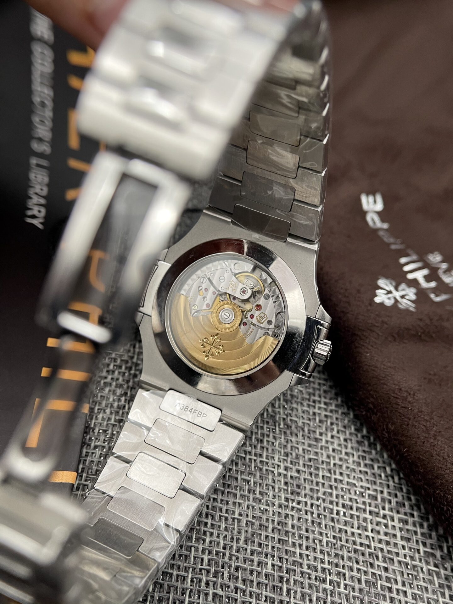 Patek Philippe Nautilus 5726 Best Replica Watch Gray Dial GRF 40.5mm - Soul Replicas