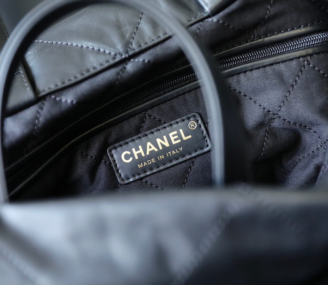 ChanelLarge Chanel22 Backpack Black For Women. Women-s Bags 19.9in/51cm AS3313 B08037 NH627 - Soul Replicas
