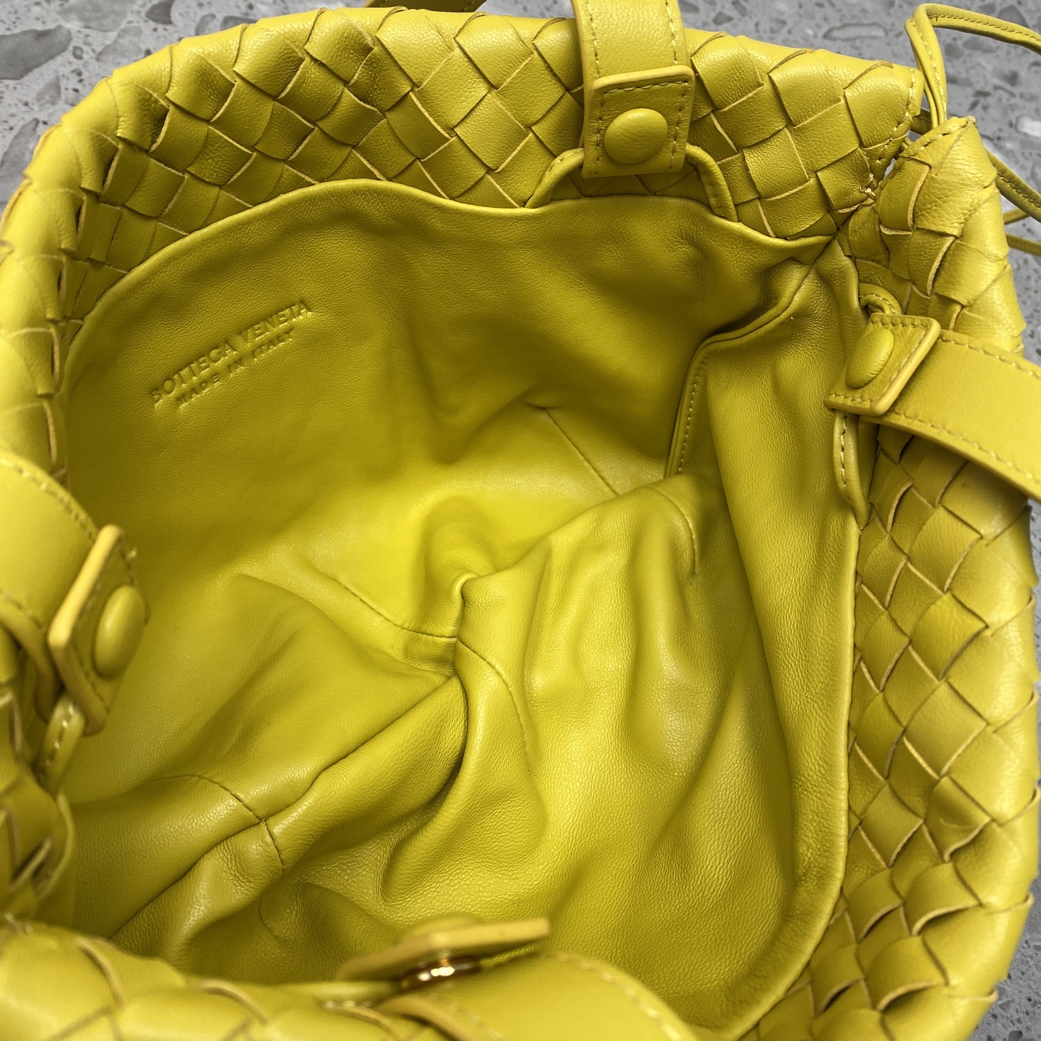 Bottega Veneta Shoulder Bag Yellow. For Women. Women's Bags 10.2in/26cm - Soul Replicas