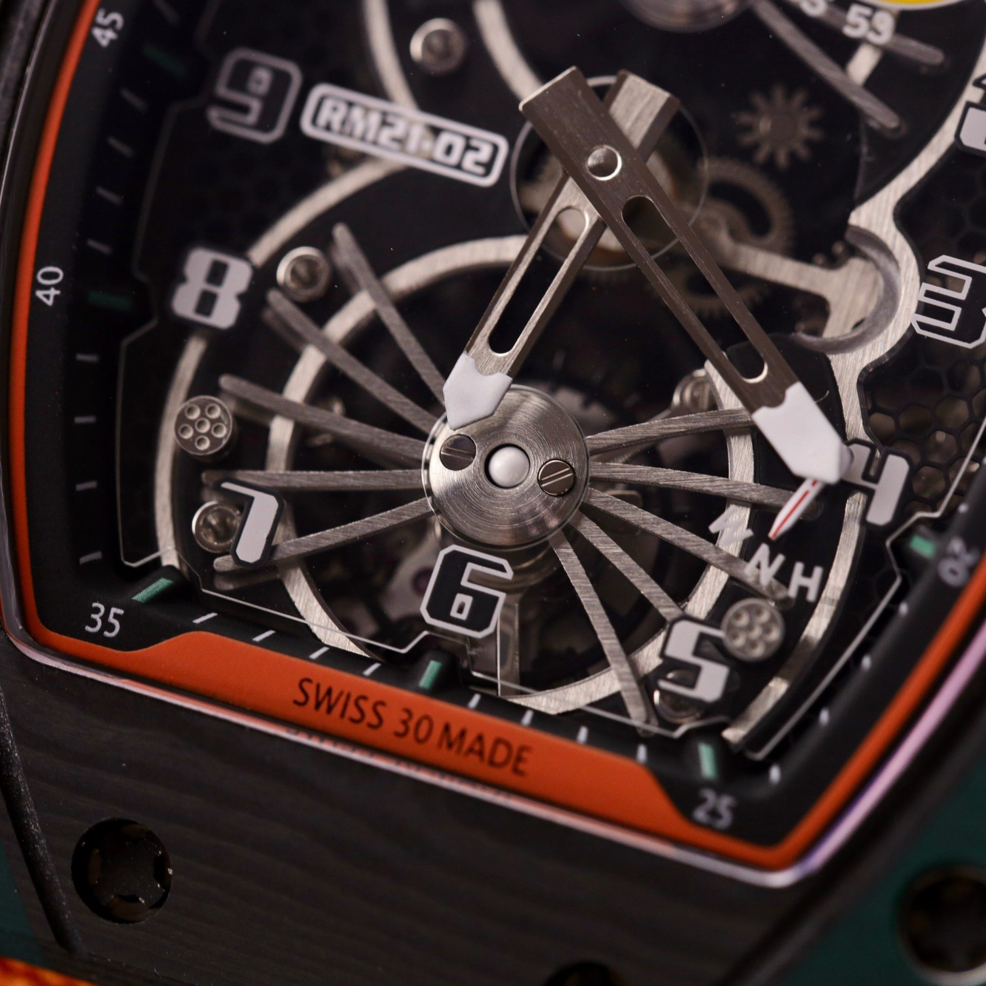 Richard Mille Replica Watch RM21-01 Tourbillon Carbon RM Factory 43mm - Soul Replicas