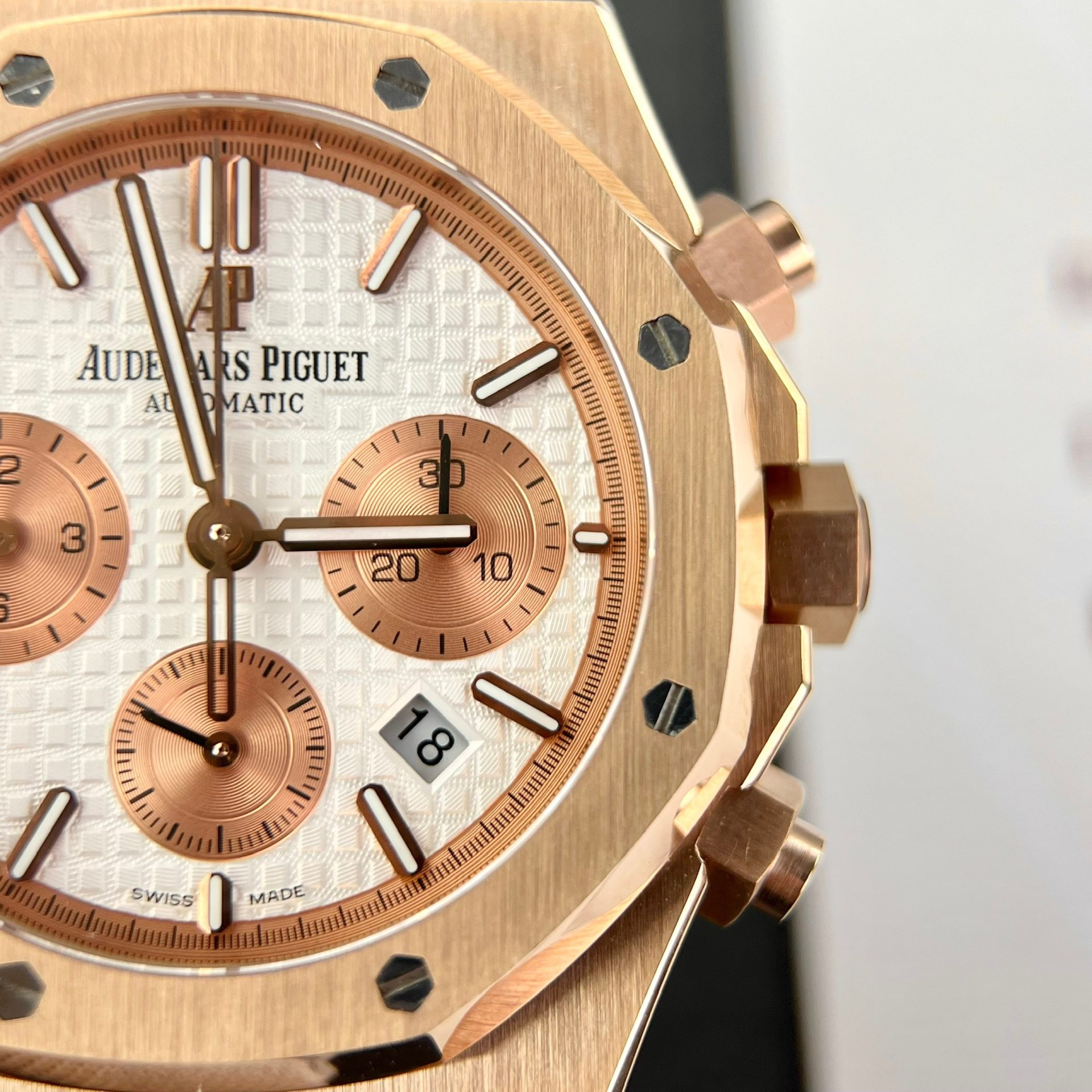 Audemars Piguet Replica Watches Royal Oak 26331OR White Dial ZF Factory 41mm - Soul Replicas