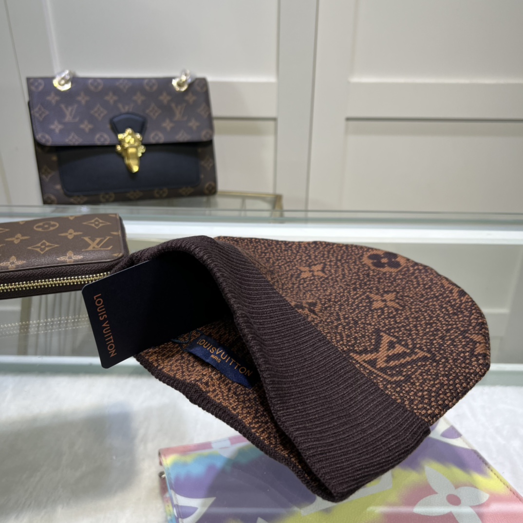 Louis Vuitton Beanie In Brown LV Headwear - Soul Replicas