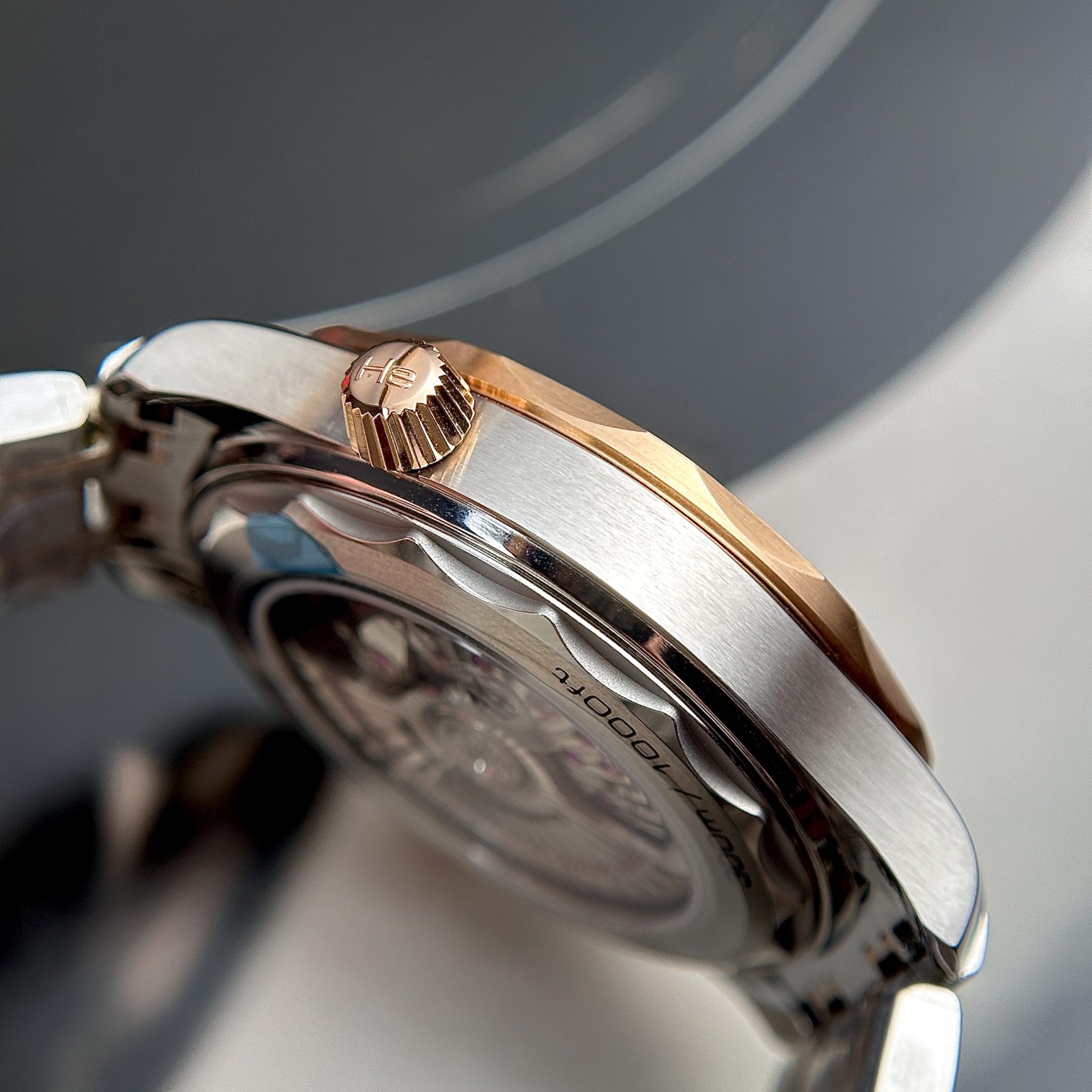 Omega Replica Watch Seamaster Demi Rose Gold Dial Blue VS Factory 42mm - Soul Replicas