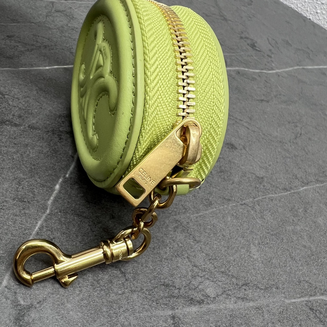 Celine Pulse Cuir Triopee With Hooks - Soft Green For Women 3in/8cm  - Soul Replicas