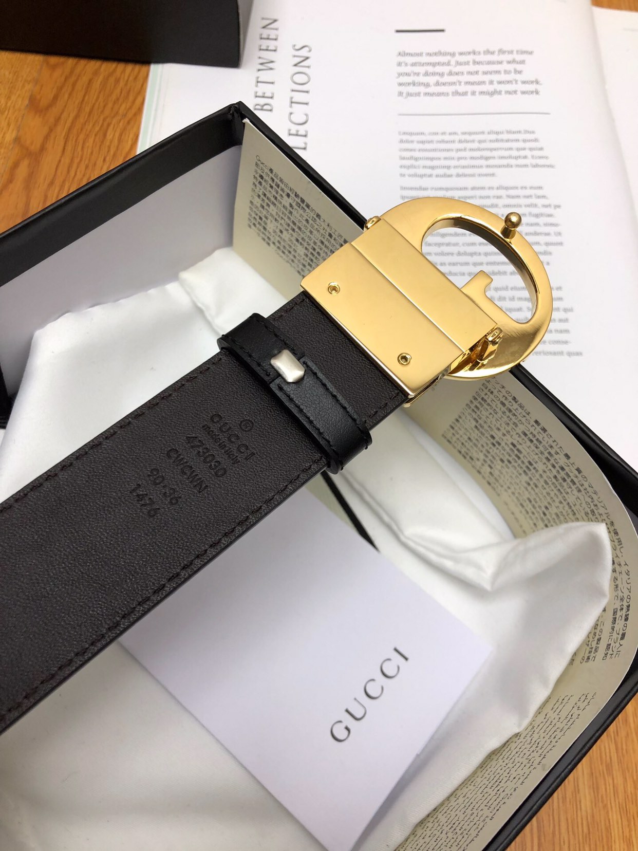 Gucci Marmont Reversible Belt Black. Women Belt - Soul Replicas