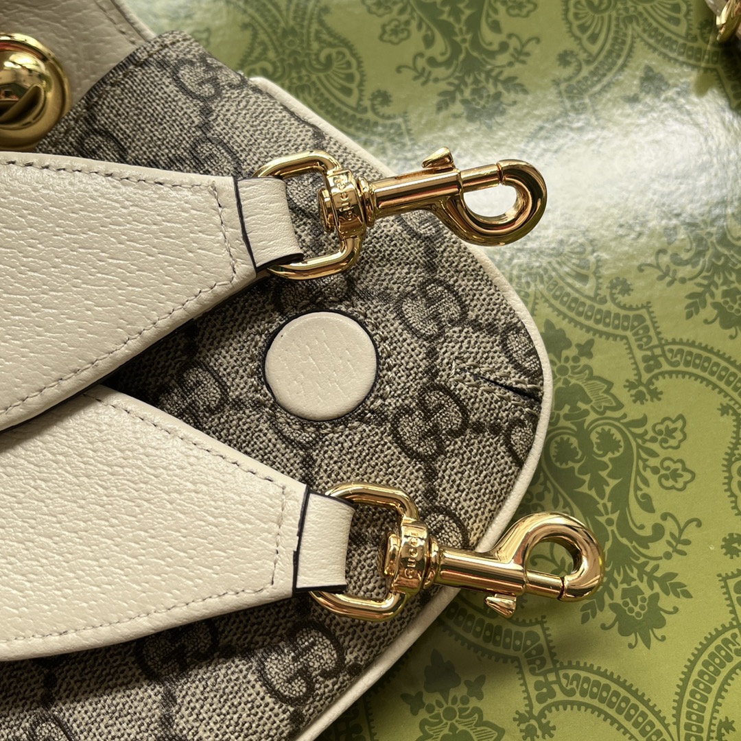 Gucci Blondie Mini Bag Brown And White For Women. Women-s Bags 8.7in/22cm Gucci - Soul Replicas