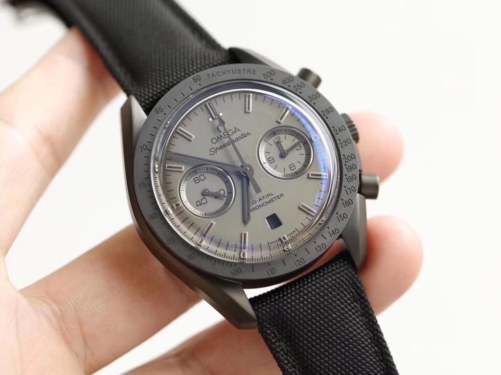 Omega Replica Watch Speedmaster Black Ceramic OM Factory 44mm - Soul Replicas
