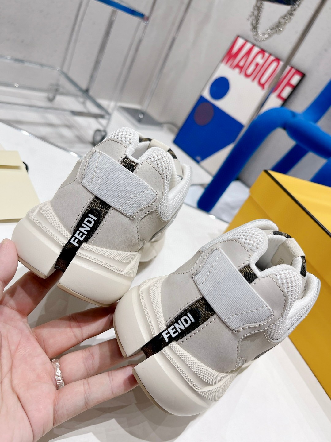 Fendi Nubuck Faster Violet For Women - Soul Replicas