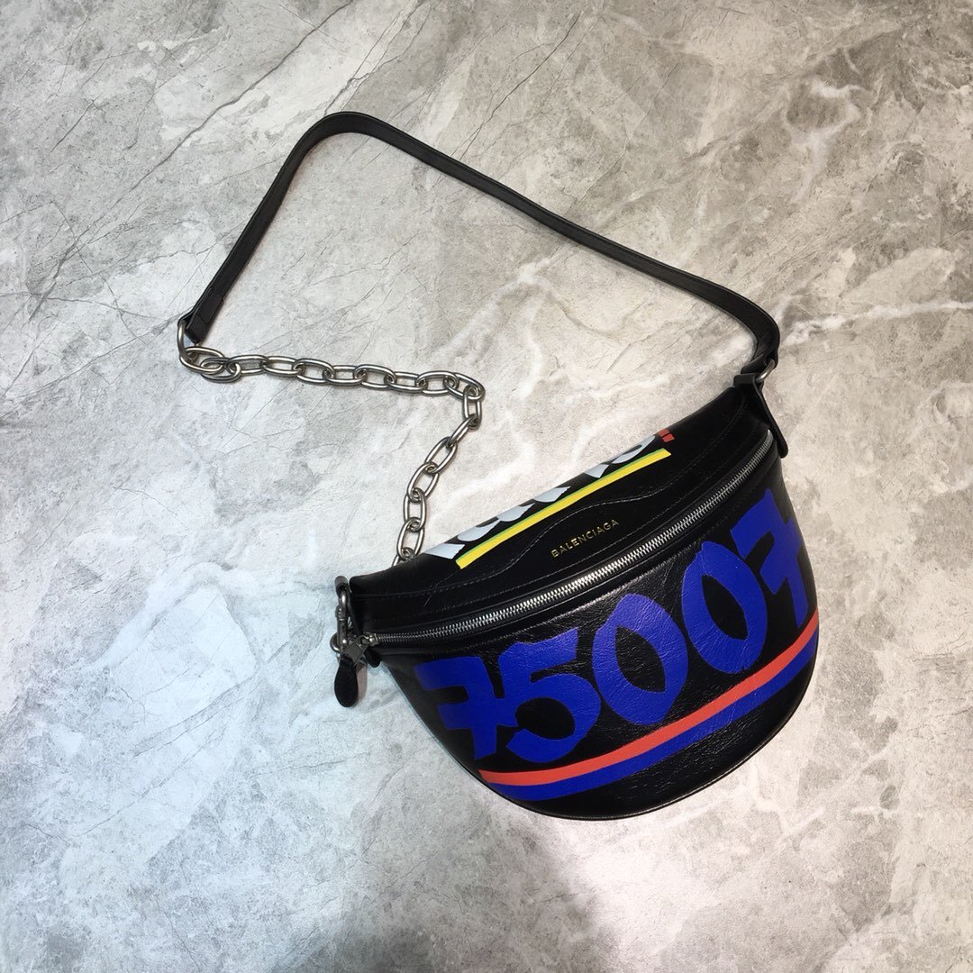 Balenciaga Souvenir XS Belt Bag In Black. For Women. Women-s Bags 9.5in/24cm - Soul Replicas