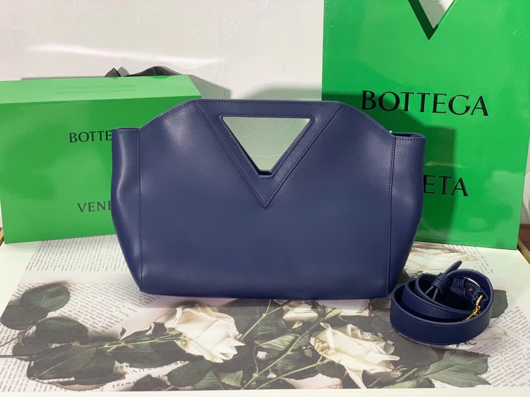 Bottega Veneta Point Dark Blue. For Women. Women's Bags 13.7in/35cm - Soul Replicas
