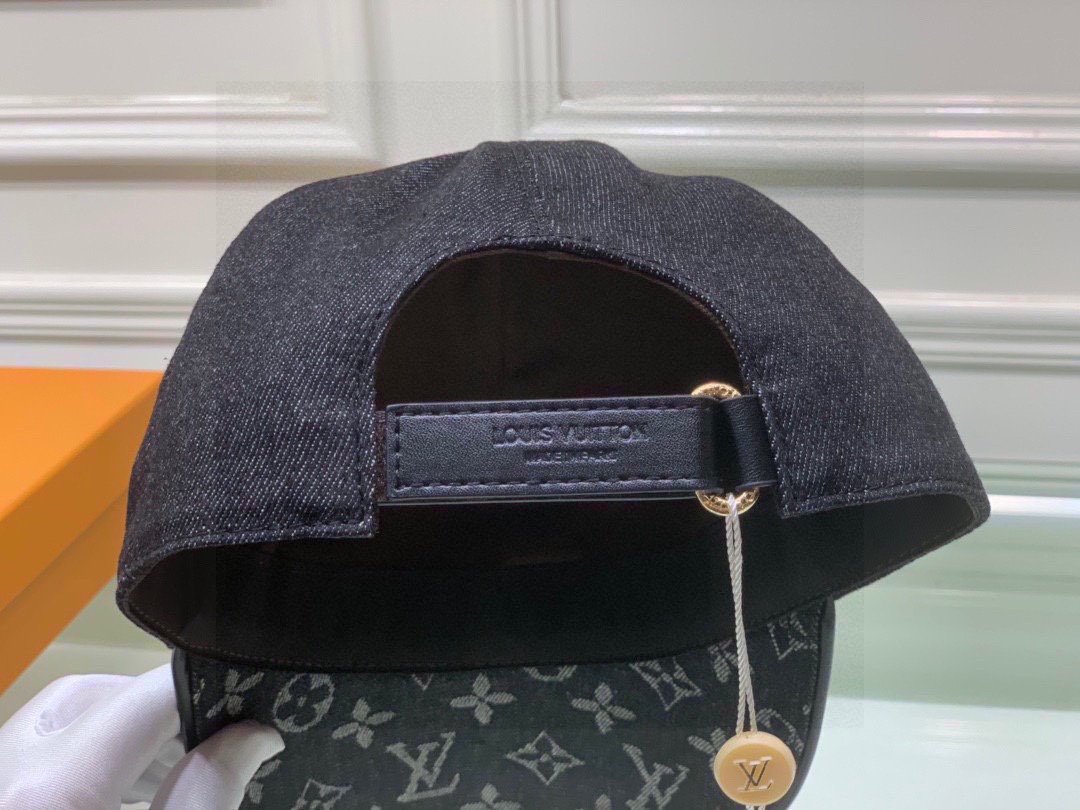 Louis Vuitton LV Get Ready Cap Monogram Black LV Cap - Soul Replicas
