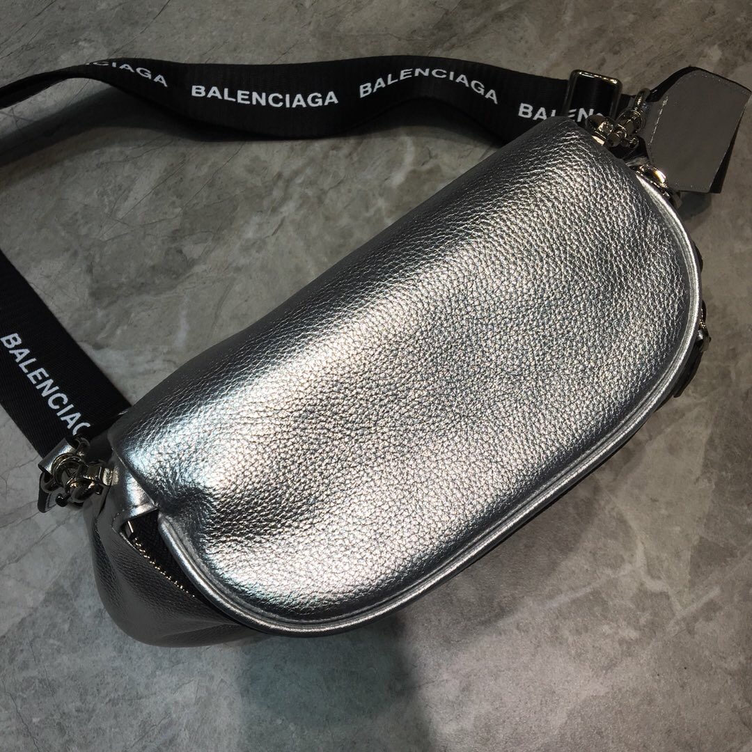 Balenciaga Sling Bag In Sliver. For Women. Women-s Bags 9.1in/23cm - Soul Replicas