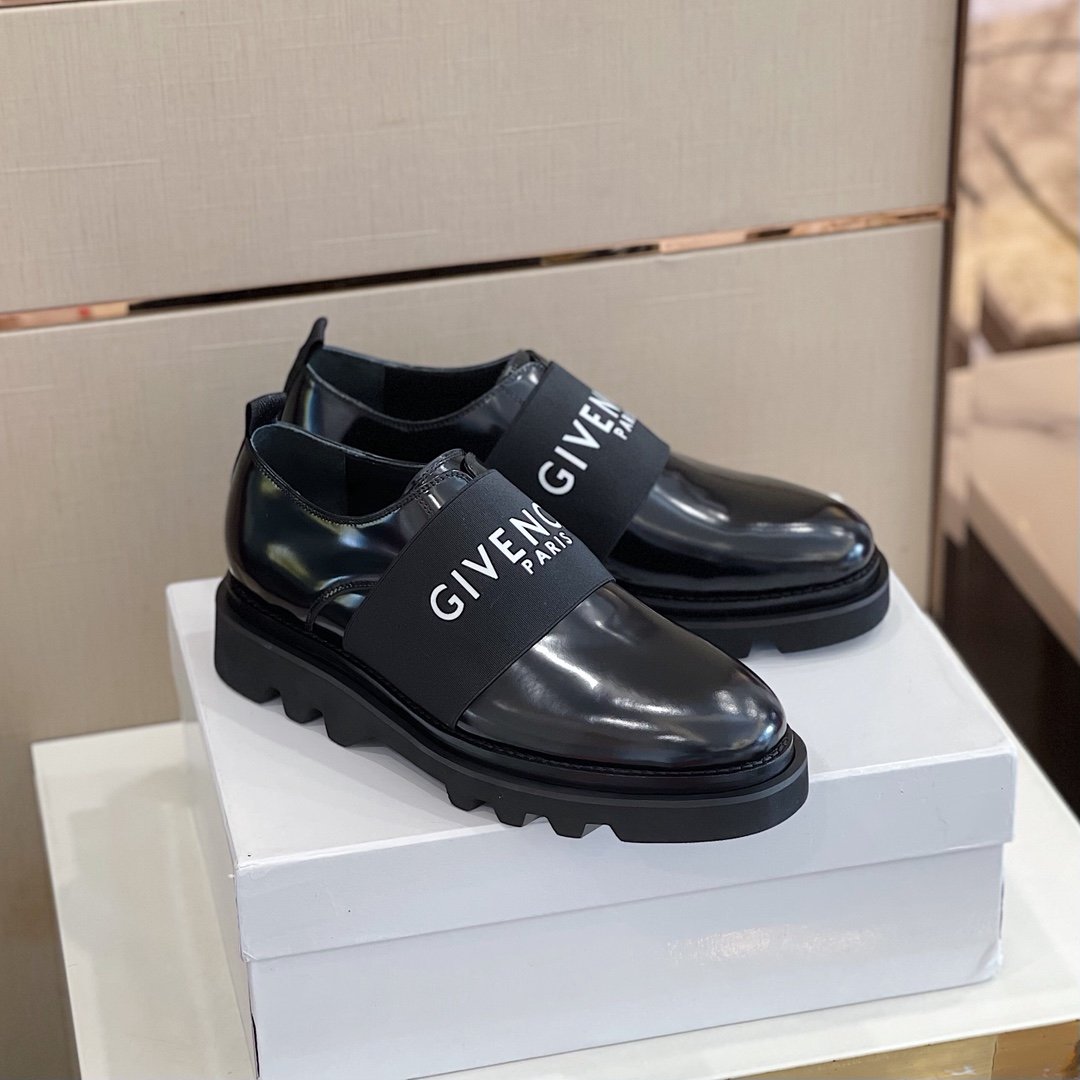 Givenchy Original Shoes With Elastic Band Black For Men GVC - Soul Replicas