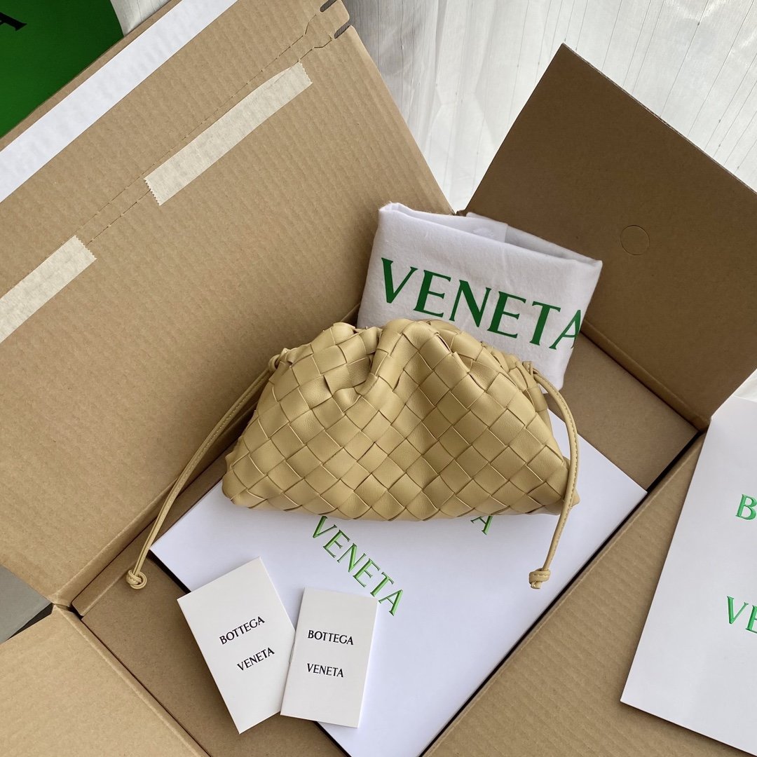 Bottega Veneta Mini Pouch Porridge. For Women. Women-s Bags 8.6in/22cm 585852VCPP19776 - Soul Replicas