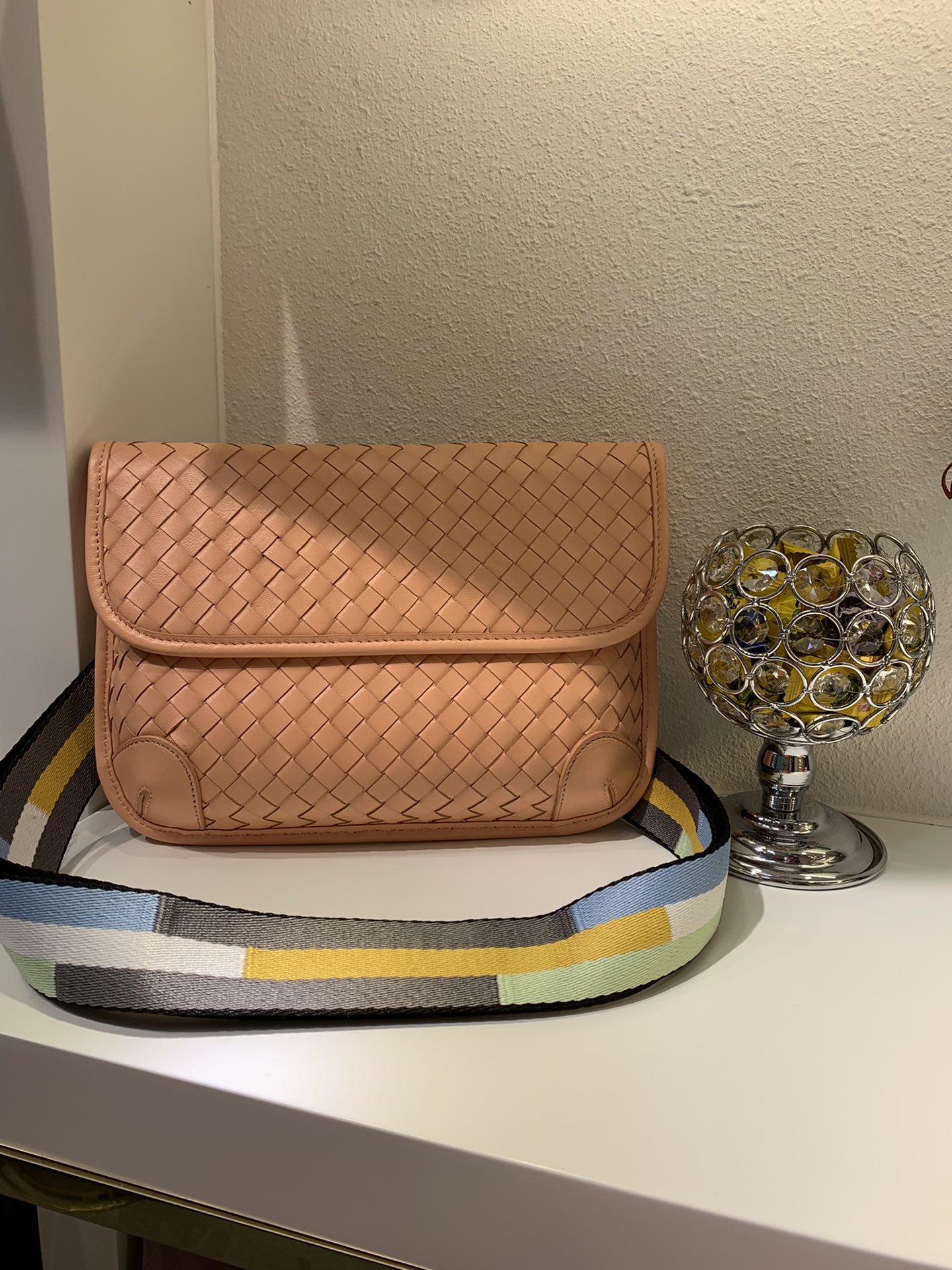 Bottega Veneta Functional Chest Bag Pink. For Women. Women-s Bags 10.2in/26cm - Soul Replicas