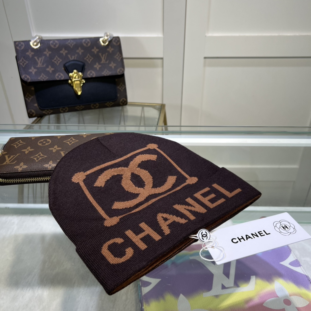 Chanel Beanie In Brown - Soul Replicas