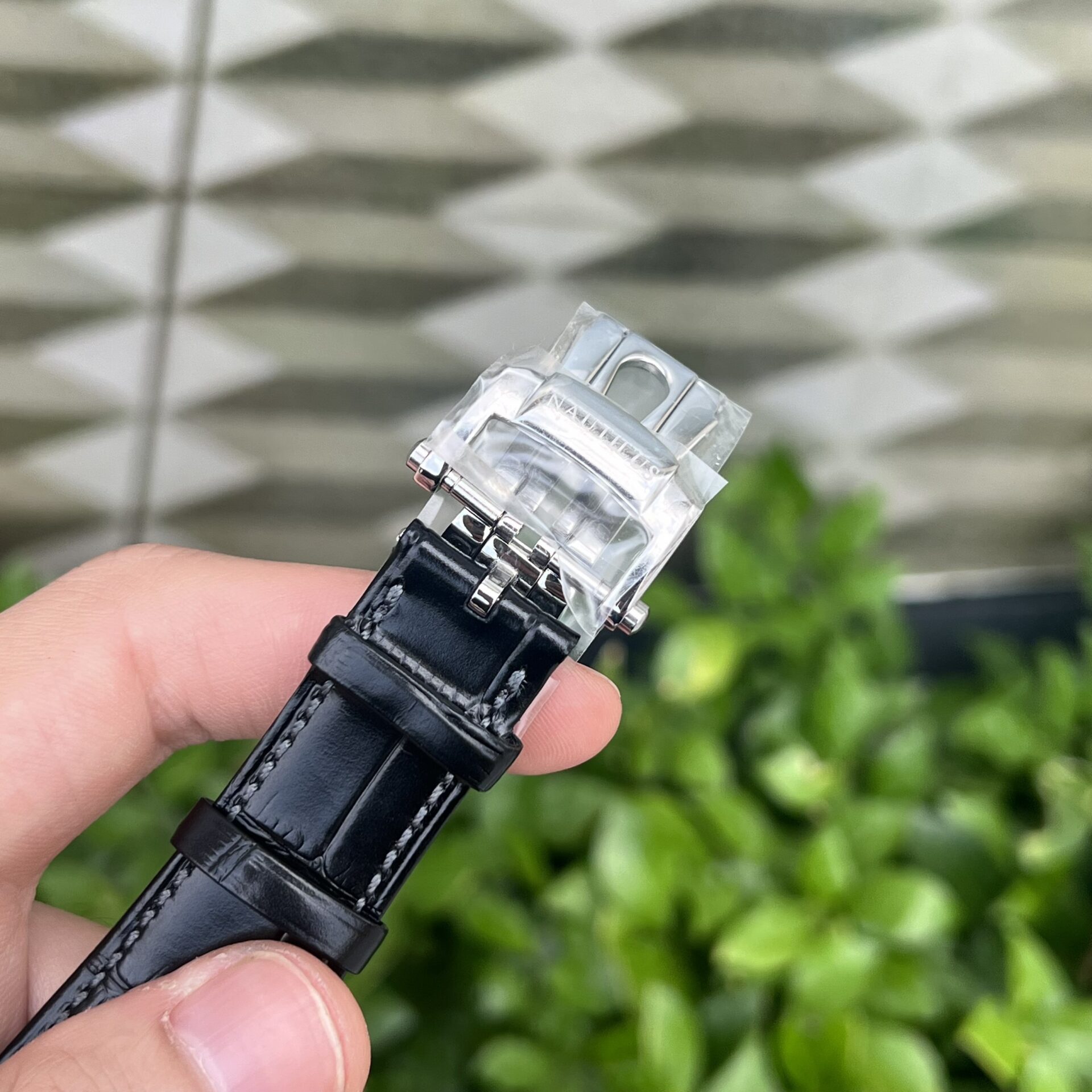 Patek Philippe Nautilus 5712 Replica Watch Leather Strap GRF 40mm - Soul Replicas