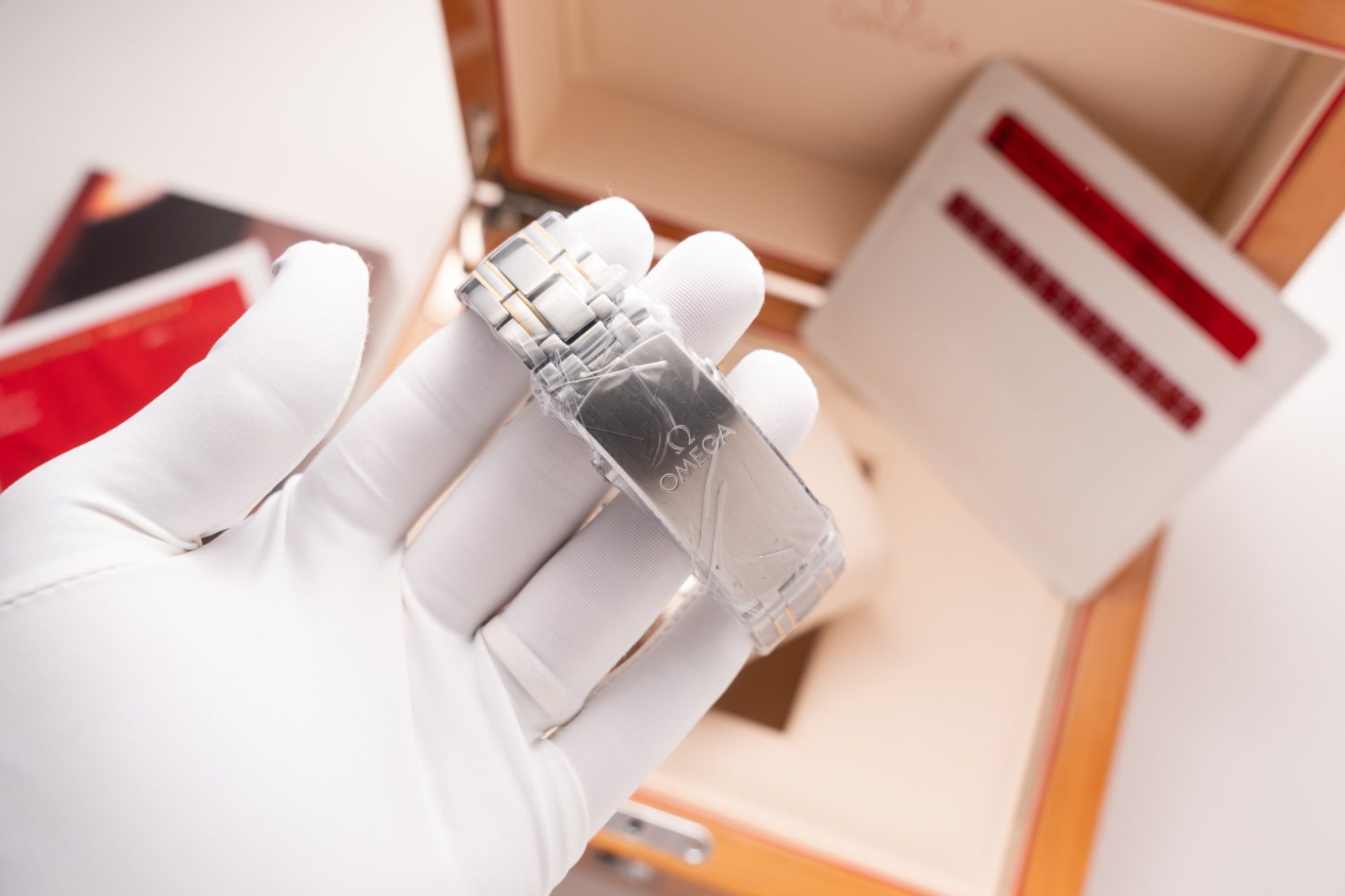 Omega Replica Watch Seamaster Demi Gold Black Dial VS Factory Demi Gold 42mm - Soul Replicas