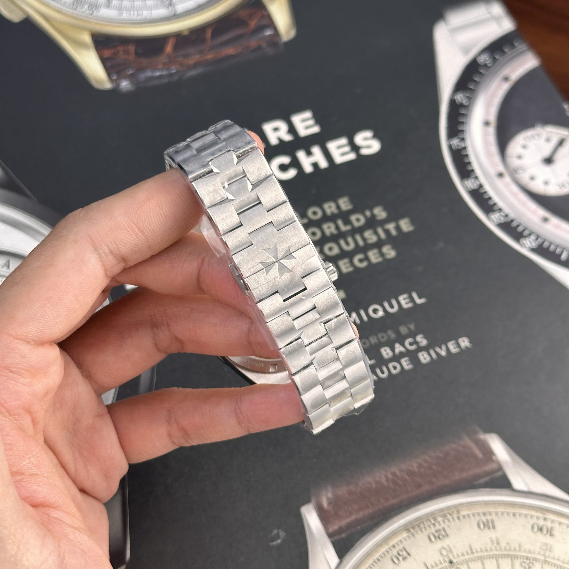 Vacheron Constantin Replica Watches Overseas 4500V Brown Dial PPF Factory 41mm - Soul Replicas