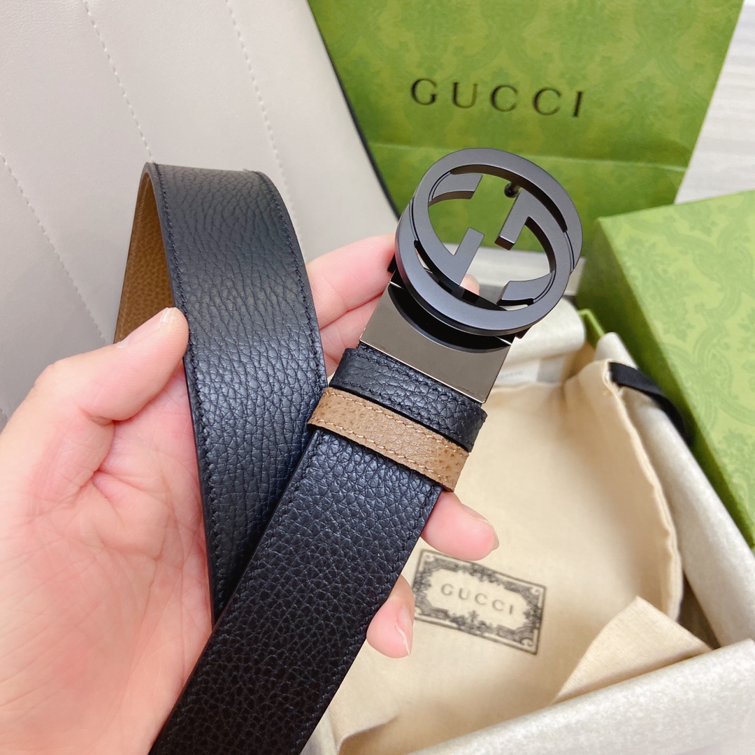 Gucci Marmont Reversible Belt Black. Women Belt - Soul Replicas