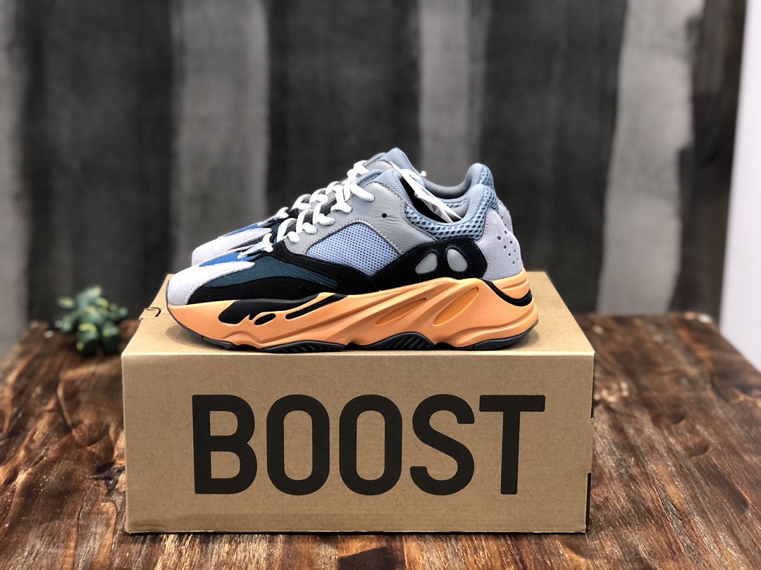 Adidas YZ Boost 700 Orange Blue For Women GW0296 - Soul Replicas