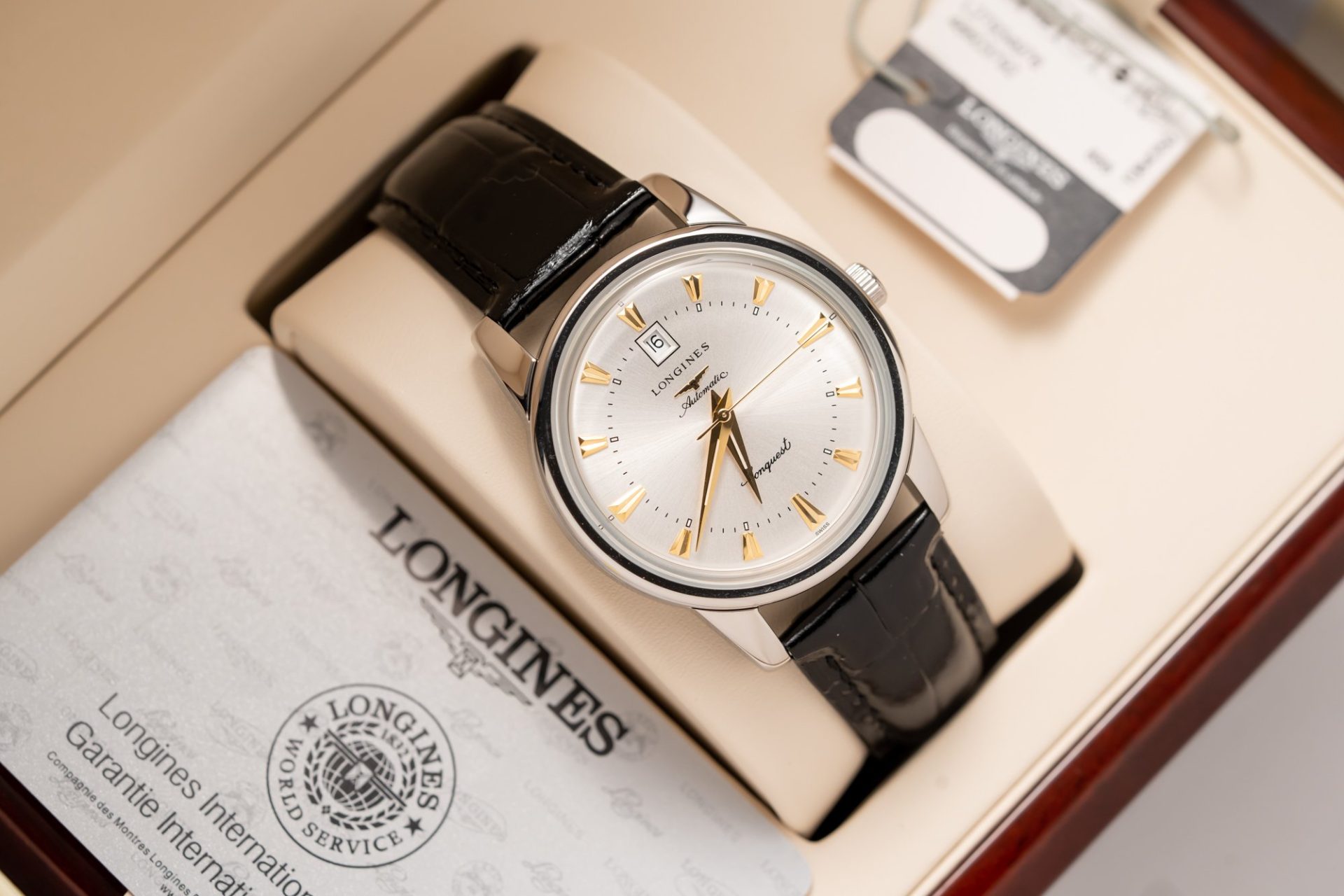Longines Replica Watch Conquest Heritage L1.645.4.75.4 Leather Strap 40mm - Soul Replicas