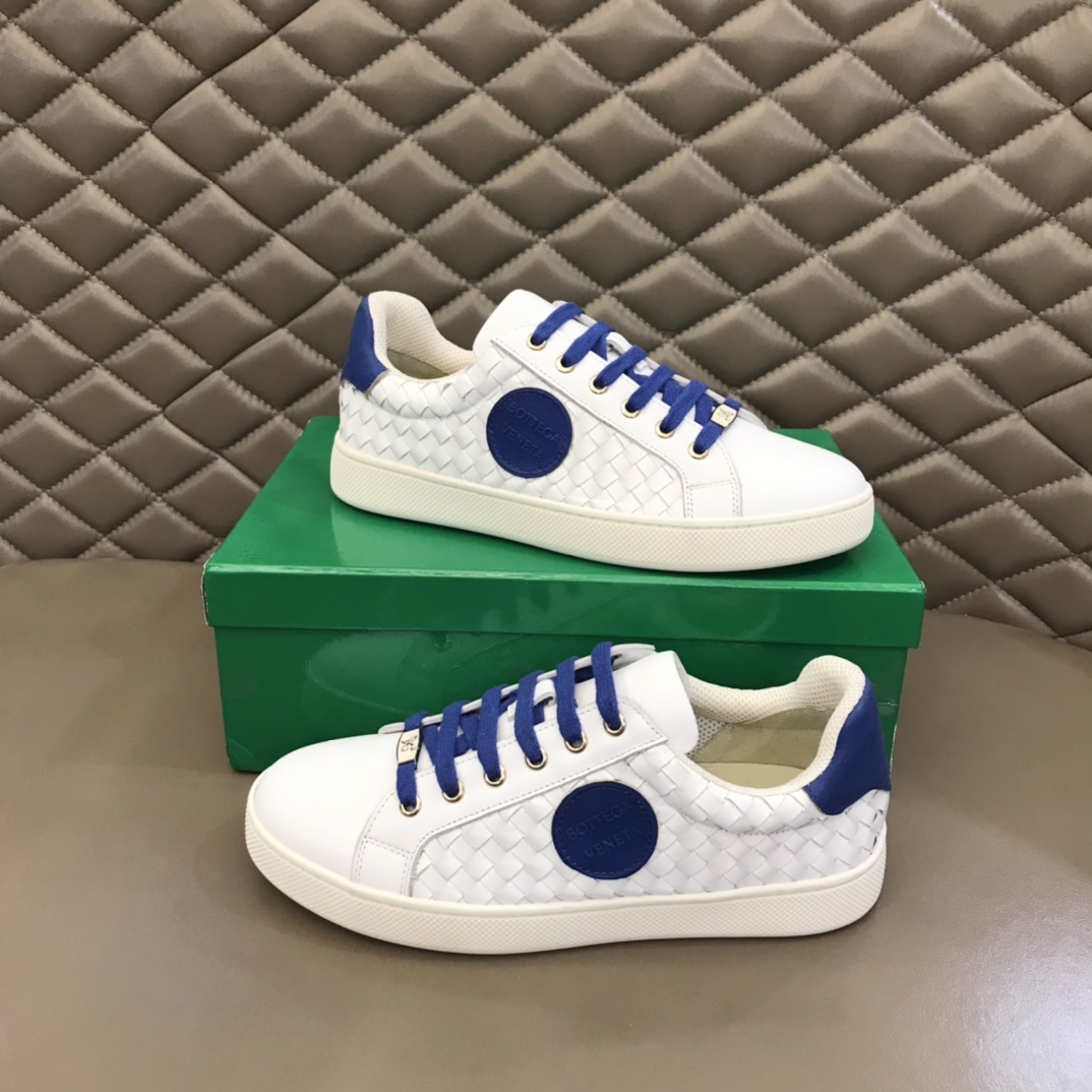 Bottega Veneta Men's Sneakers White And Blue For Men 85024 - Soul Replicas