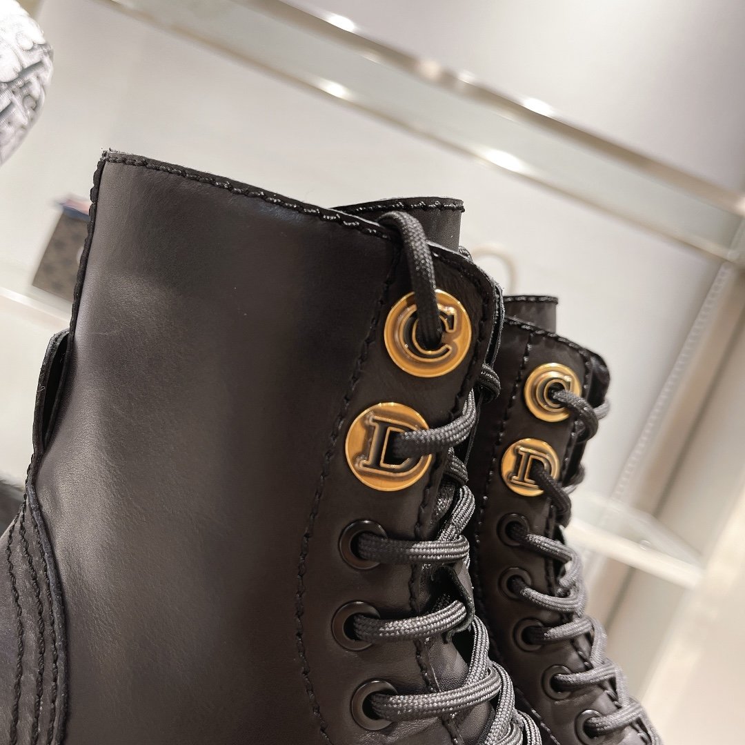 Christian Dior Expoler Boots Black For Women CD - Soul Replicas