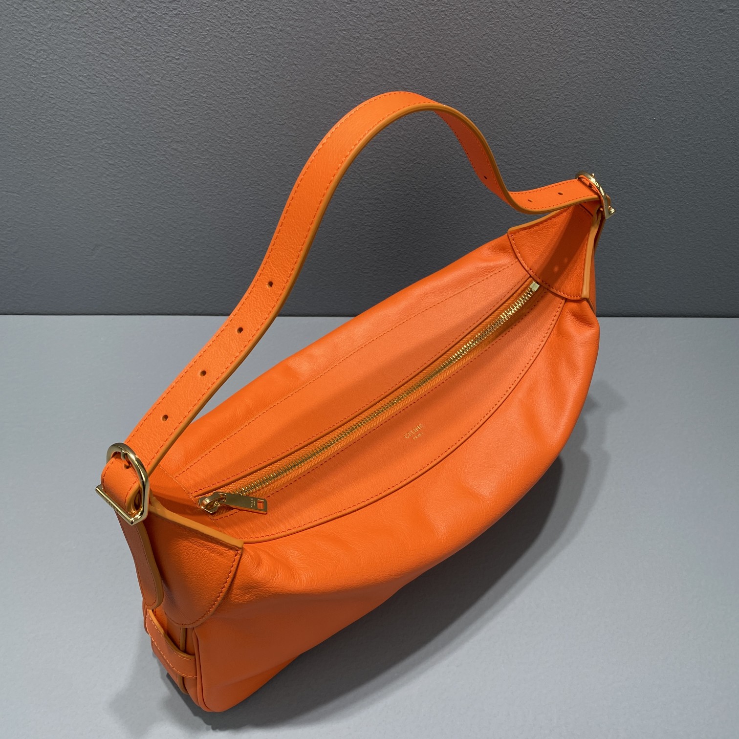 Celine Medium Romy In Supple Orange For Women 13in/34cm  - Soul Replicas