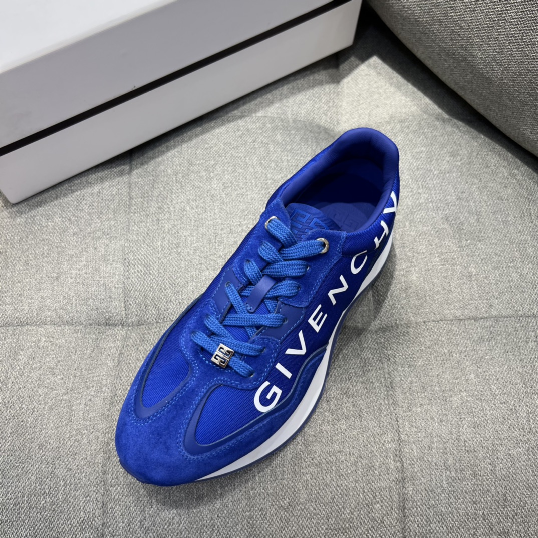 Givenchy GIV Runner Sneakers Blue For Men GVC - Soul Replicas