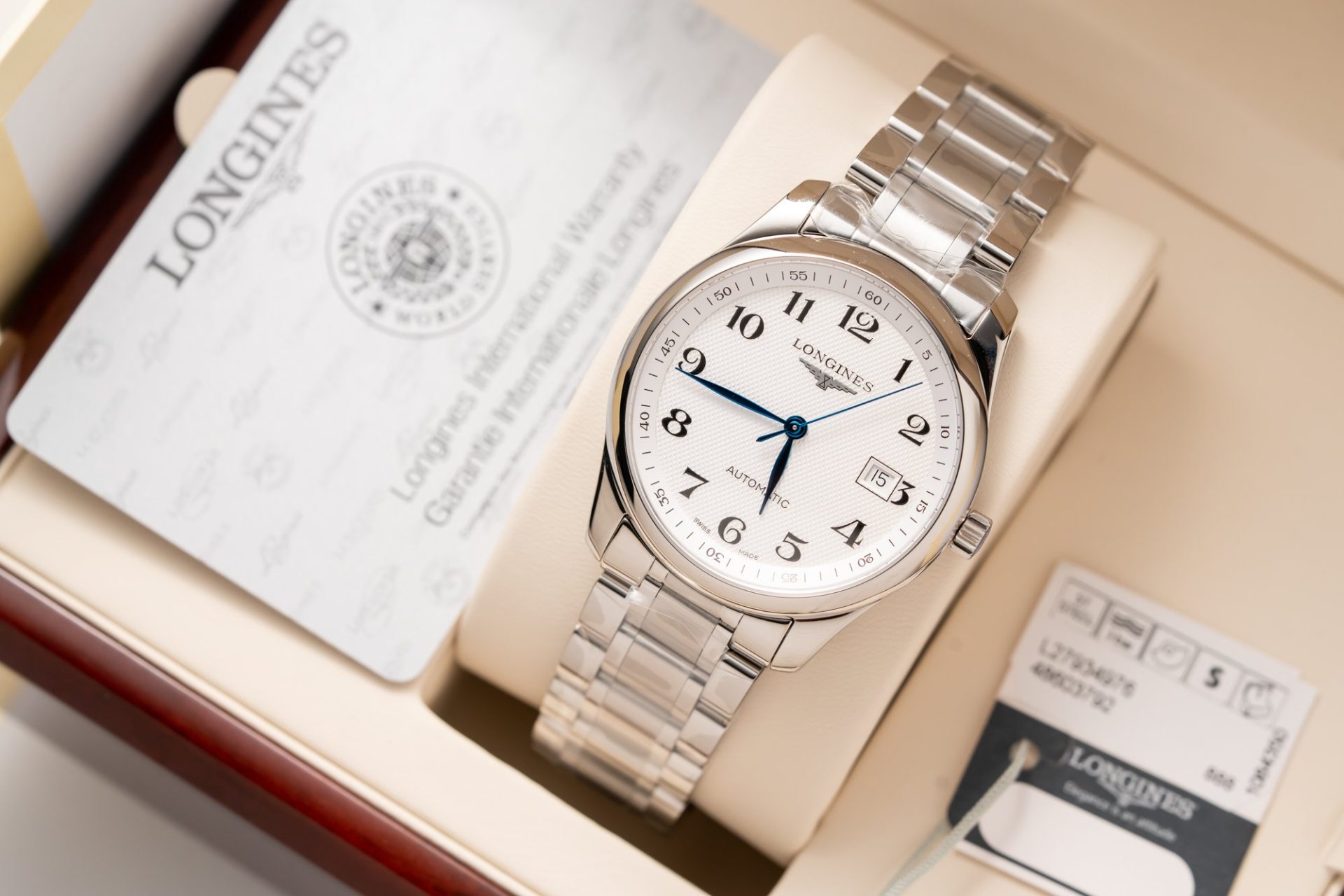 Longines Replica Watch Master Collection L2.755.4.78.6 White Dial Metal Wire 38.5mm - Soul Replicas