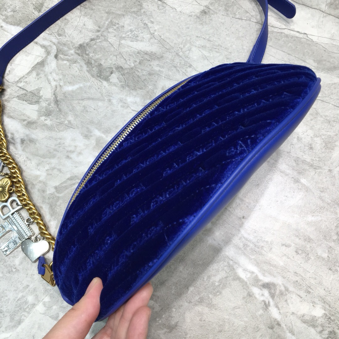 Balenciaga Souvenir XXS Belt Bag In Blue. For Women. Women-s Bags 11.8in/30cm - Soul Replicas