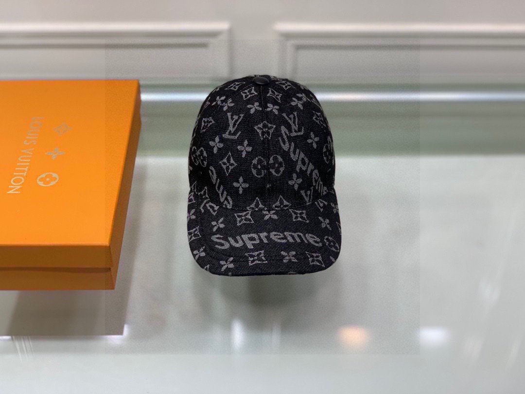 Louis Vuitton LV Get Ready Cap Monogram Black LV Cap - Soul Replicas