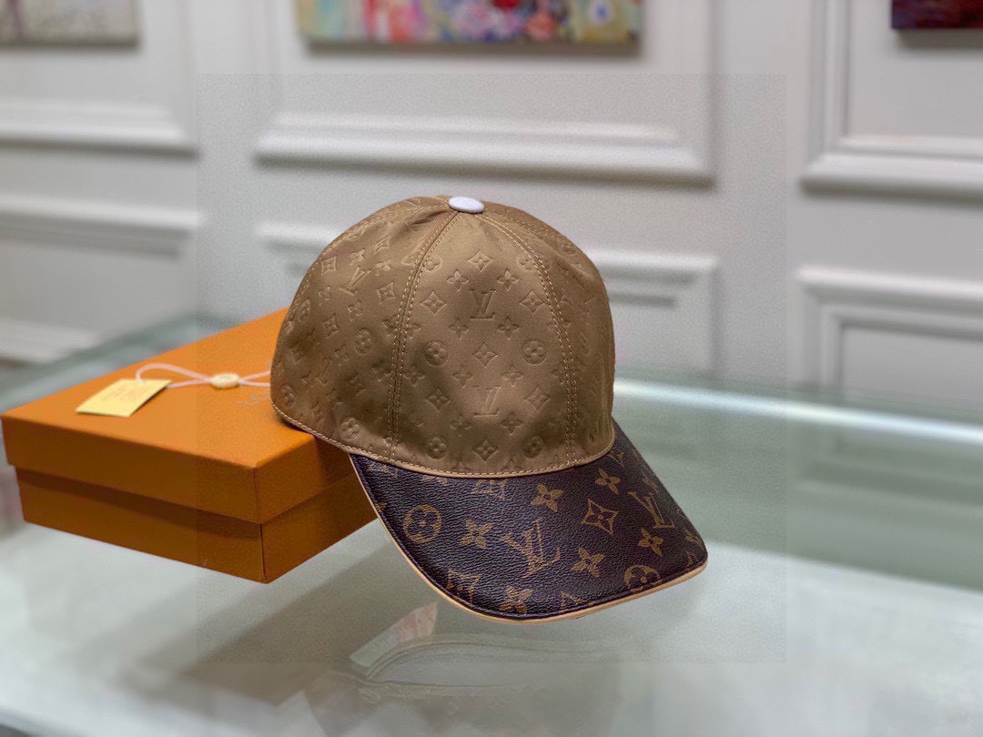 Louis Vuitton Be My Cap Brown LV Cap - Soul Replicas