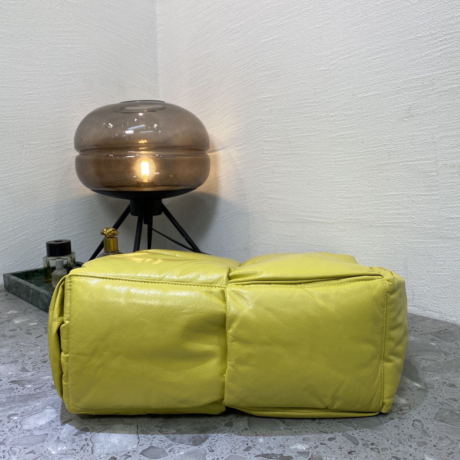 Bottega Veneta Handle Bag Yellow. For Women. Women-s Bags 15.8in/40cm - Soul Replicas