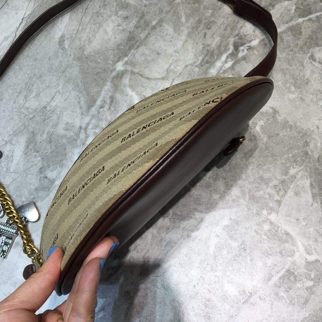 Balenciaga Souvenir XS Belt Bag In Brown. For Women. Women-s Bags 9.5in/24cm - Soul Replicas