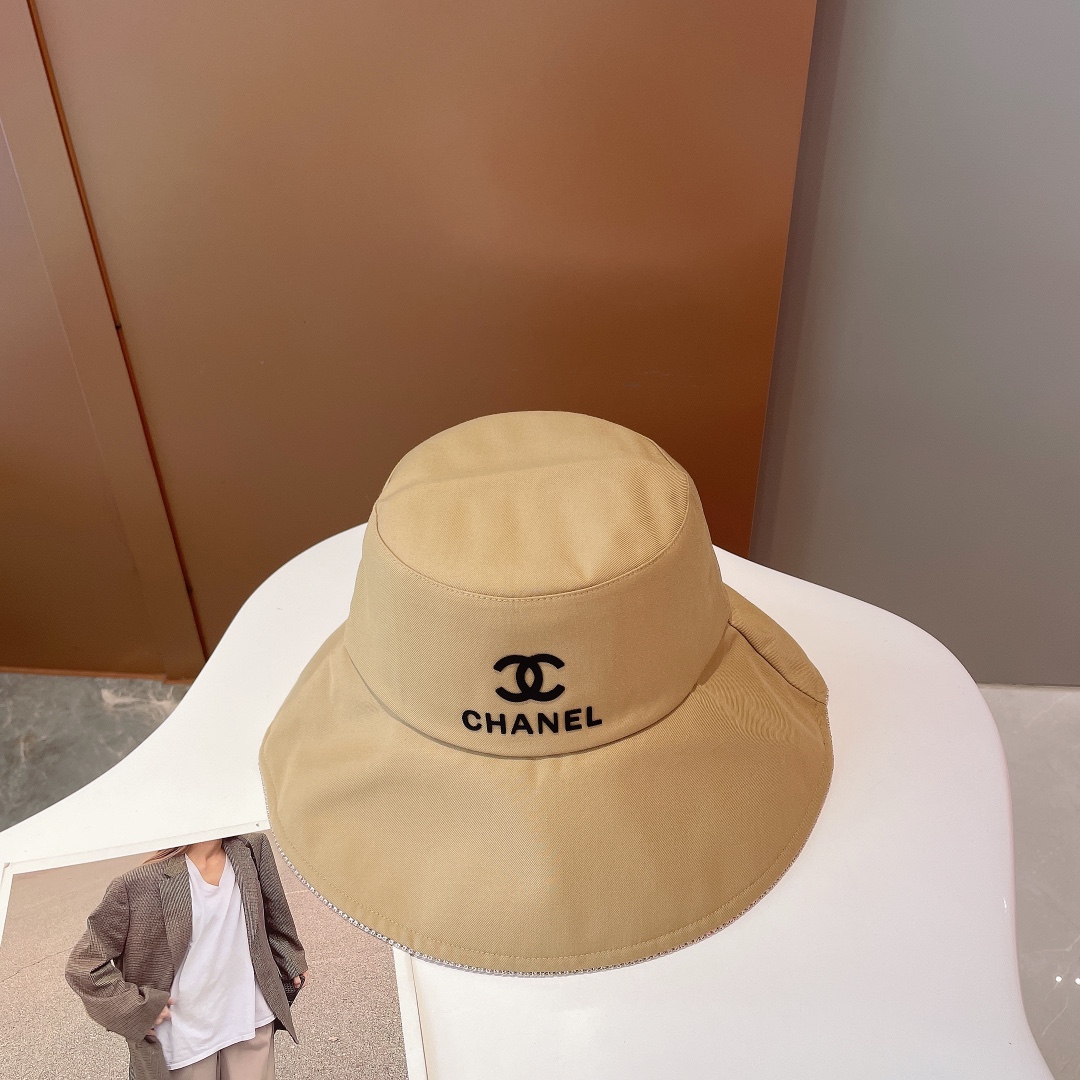 Chanel Cloche Hat Beige Chanel Hat - Soul Replicas