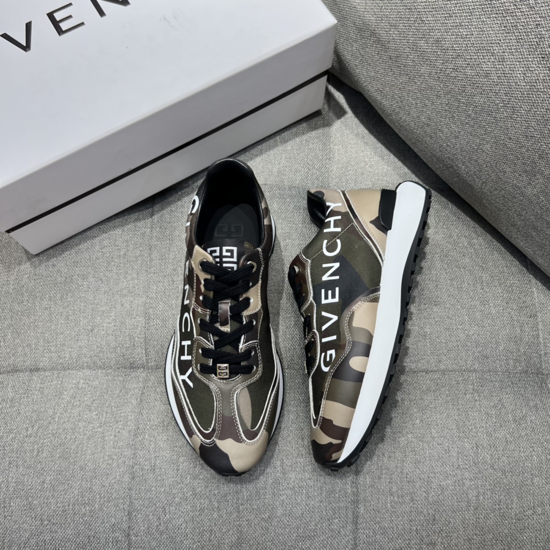 Givenchy GIV Runner Sneakers Brown For Men GVC - Soul Replicas