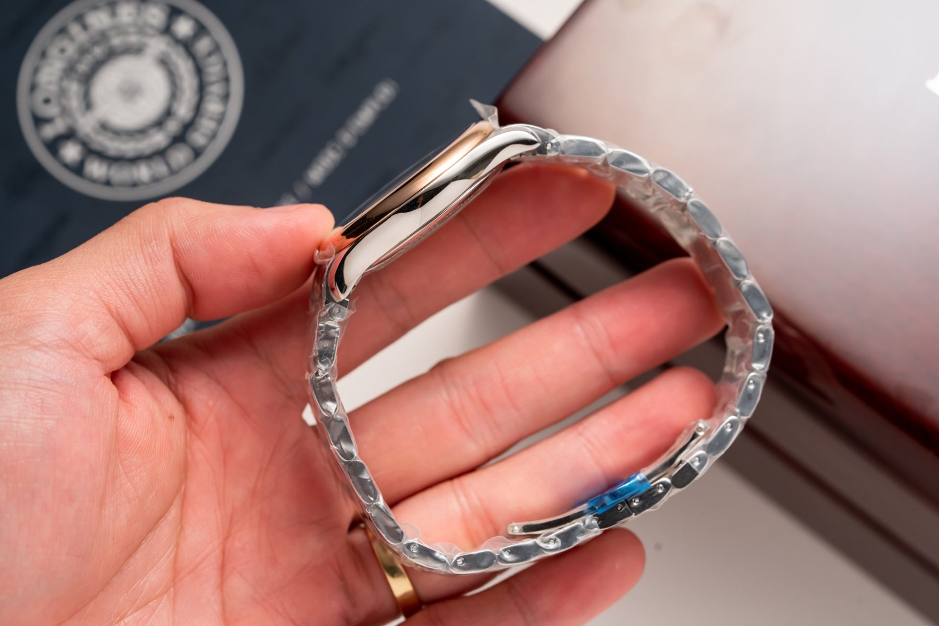 Longines Replica Watch Master Collection L2.628.5.19.7 Demi Rose Gold 38.5mm - Soul Replicas