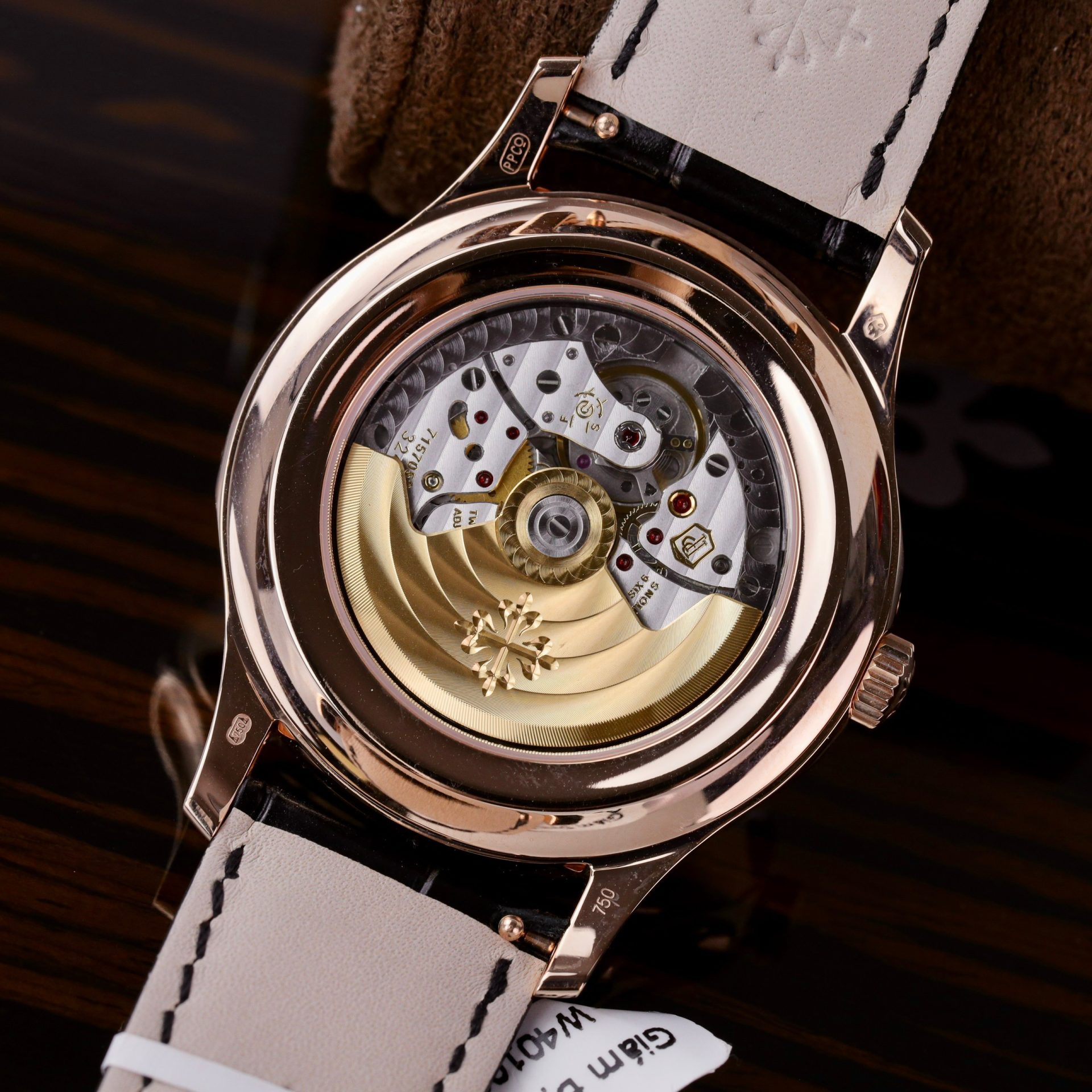 Patek Philippe Replica Watch Complications 5205R Green Dial Gold Wrapped 40mm - Soul Replicas