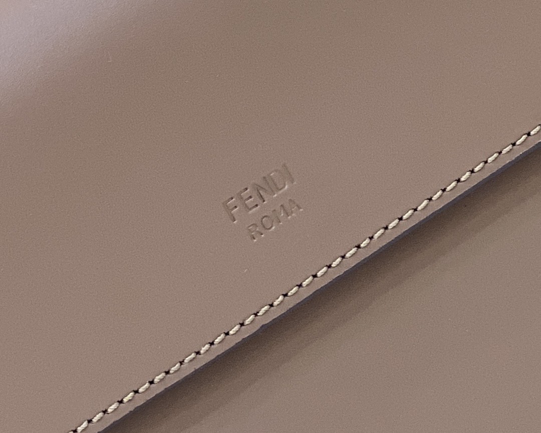 Fendi Kan I F Medium Brown Bag For Woman 18cm/7in 8BT284A651F13VK - Soul Replicas