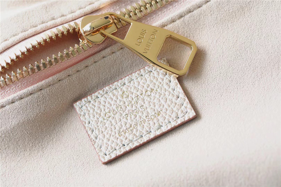 Louis Vuitton Neverfull MM Monogram Empreinte Pale Beige For Women. Women-s Handbags. Shoulder and Crossbody Bags 12.2in/31cm LV M46231 - Soul Replicas