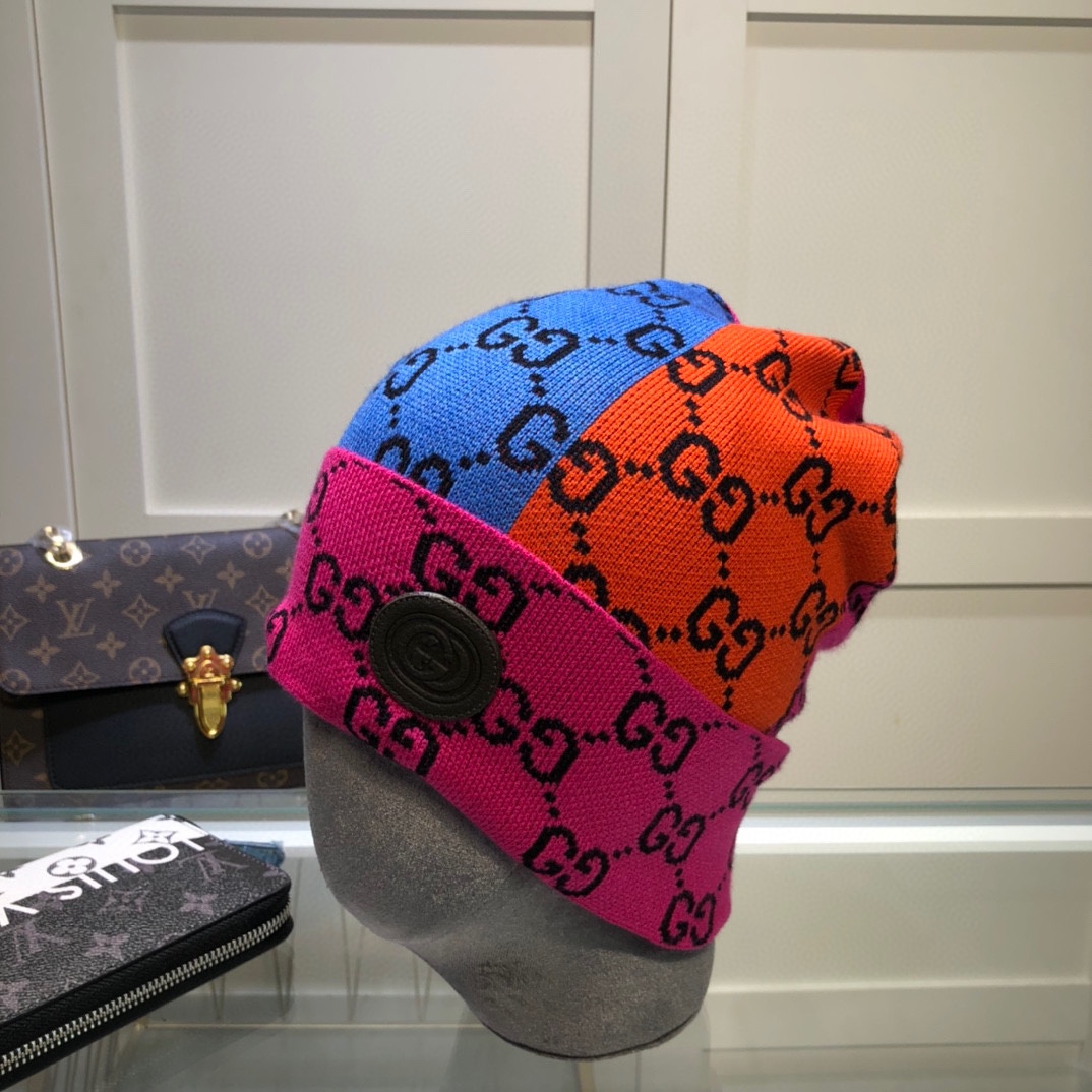 Gucci Beanie Cashmere In Multiple Color - Soul Replicas