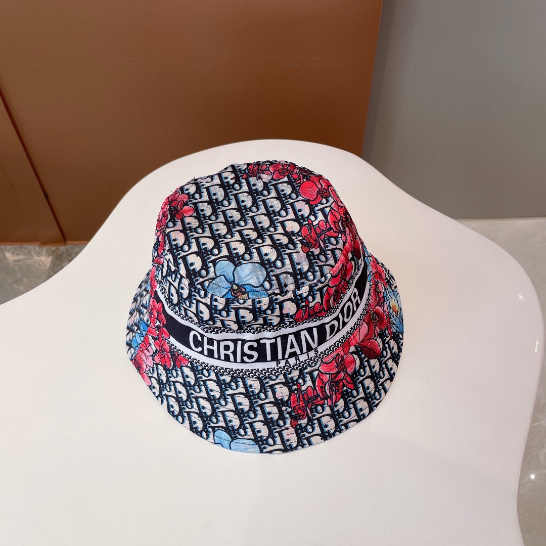 Christian Dior Bucket Hat Black/White Hat - Soul Replicas